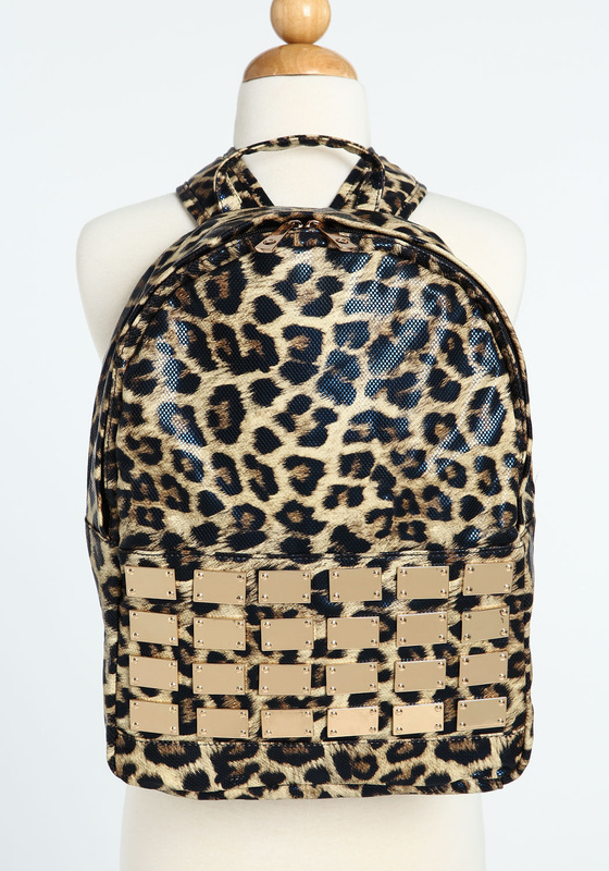 Leopard Plate Backpack - Yoanca Pickering's Portfolio